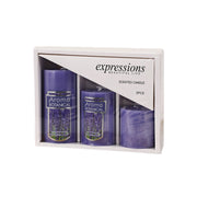 Classic Simple Cylindrical Scented Candles for Home Use Aromatherapy Decoration - Blue V528-SCENTED-CANDLE-BLUE-331770