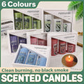 Classic Simple Cylindrical Scented Candles for Home Use Aromatherapy Decoration - White V528-SCENTED-CANDLE-WHITE-665226