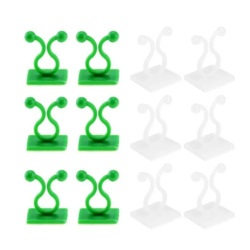 100Pcs Invisible Wall Clips for Plant Climbing & Vine Support V528-SCINDAPSUS-WHITE-100PCS-37424