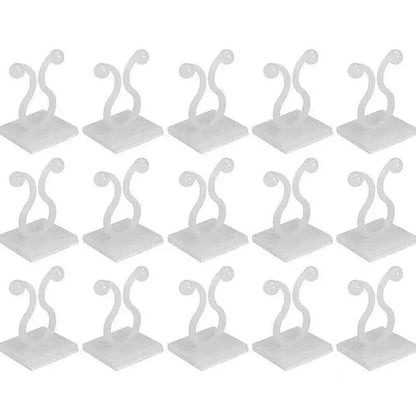 100Pcs Invisible Wall Clips for Plant Climbing & Vine Support V528-SCINDAPSUS-WHITE-100PCS-37424