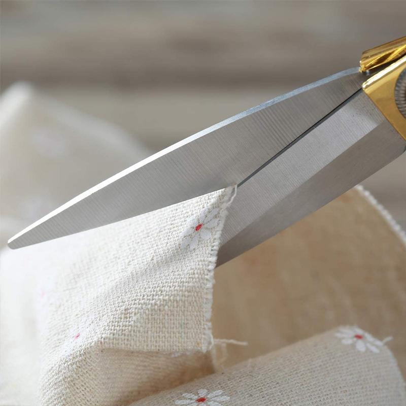 10.5inch Scissors Tailor Dressmaking Sewing Cutting Trimming Fabric Cutting Shear V528-SCISSORS-766935