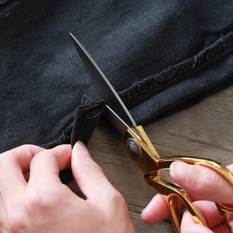 10.5inch Scissors Tailor Dressmaking Sewing Cutting Trimming Fabric Cutting Shear V528-SCISSORS-766935