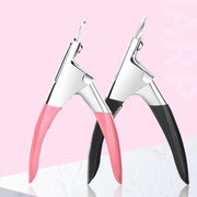 Acrylic Nail Tip Cutter False Nail Clipper U Shape Manicure Art Trimmer Tool - Blue V528-SCISSORSU-BLUE-721078