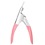 Acrylic Nail Tip Cutter False Nail Clipper U Shape Manicure Art Trimmer Tool - Pink V528-SCISSORSUPINK-26943