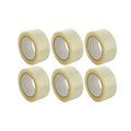 Clear Packing Tape 48mm x 100m for Carton Sealing 6 to 48 Rolls - 6 Rolls V528-SCOTCHTAPE-6PCS-984211
