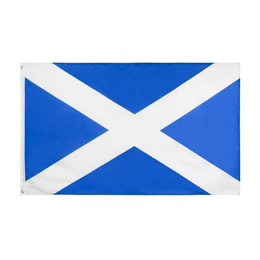 Large Scotland Scottish Flag Saltire Heavy Duty Outdoor 90 X 150 CM - 3ft x 5ft V528-SCOTTISHFLAG-33912