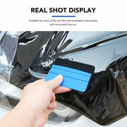 Felt Edge Squeegee For Decals Sticker Vinyl Sheet Car Wrap Applicator Tool Blue V528-SCRAPER-1PC-12712