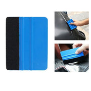 Felt Edge Squeegee For Decals Sticker Vinyl Sheet Car Wrap Applicator Tool Blue V528-SCRAPER-1PC-12712
