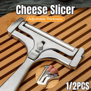 1/2 PCS Butter Cheese Grater Slicer Scraper Stainless Steel Kitchen Gadget Tool - 2PCS V528-SCRAPER-2PCS-695657