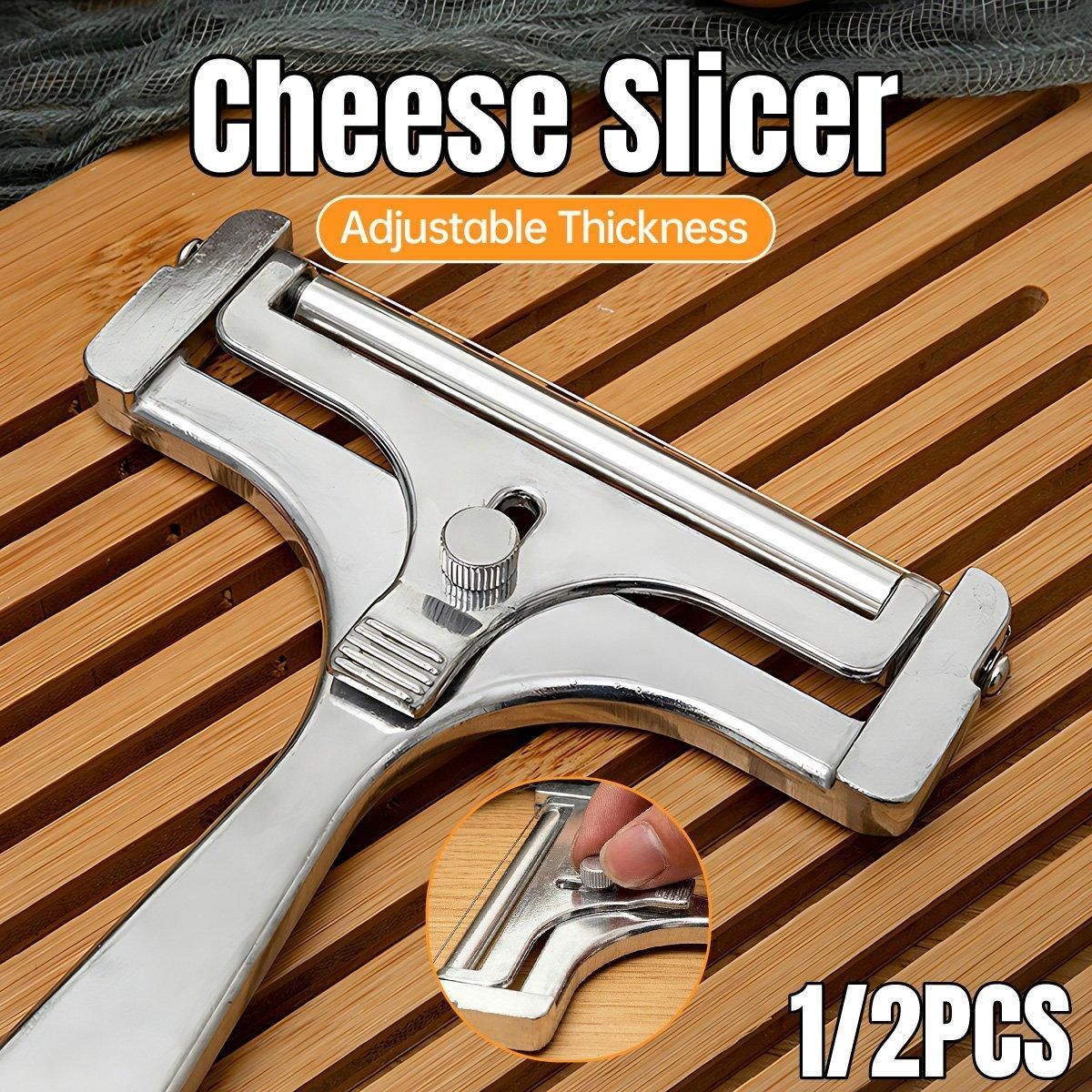 1/2 PCS Butter Cheese Grater Slicer Scraper Stainless Steel Kitchen Gadget Tool - 2PCS V528-SCRAPER-2PCS-695657
