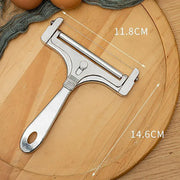 1/2 PCS Butter Cheese Grater Slicer Scraper Stainless Steel Kitchen Gadget Tool - 2PCS V528-SCRAPER-2PCS-695657