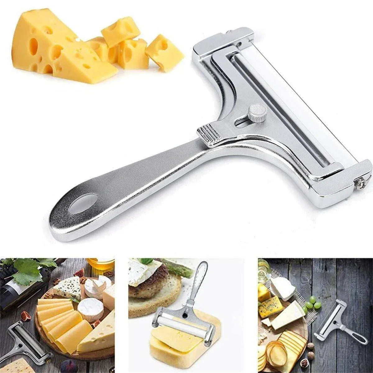 1/2 PCS Butter Cheese Grater Slicer Scraper Stainless Steel Kitchen Gadget Tool - 2PCS V528-SCRAPER-2PCS-695657