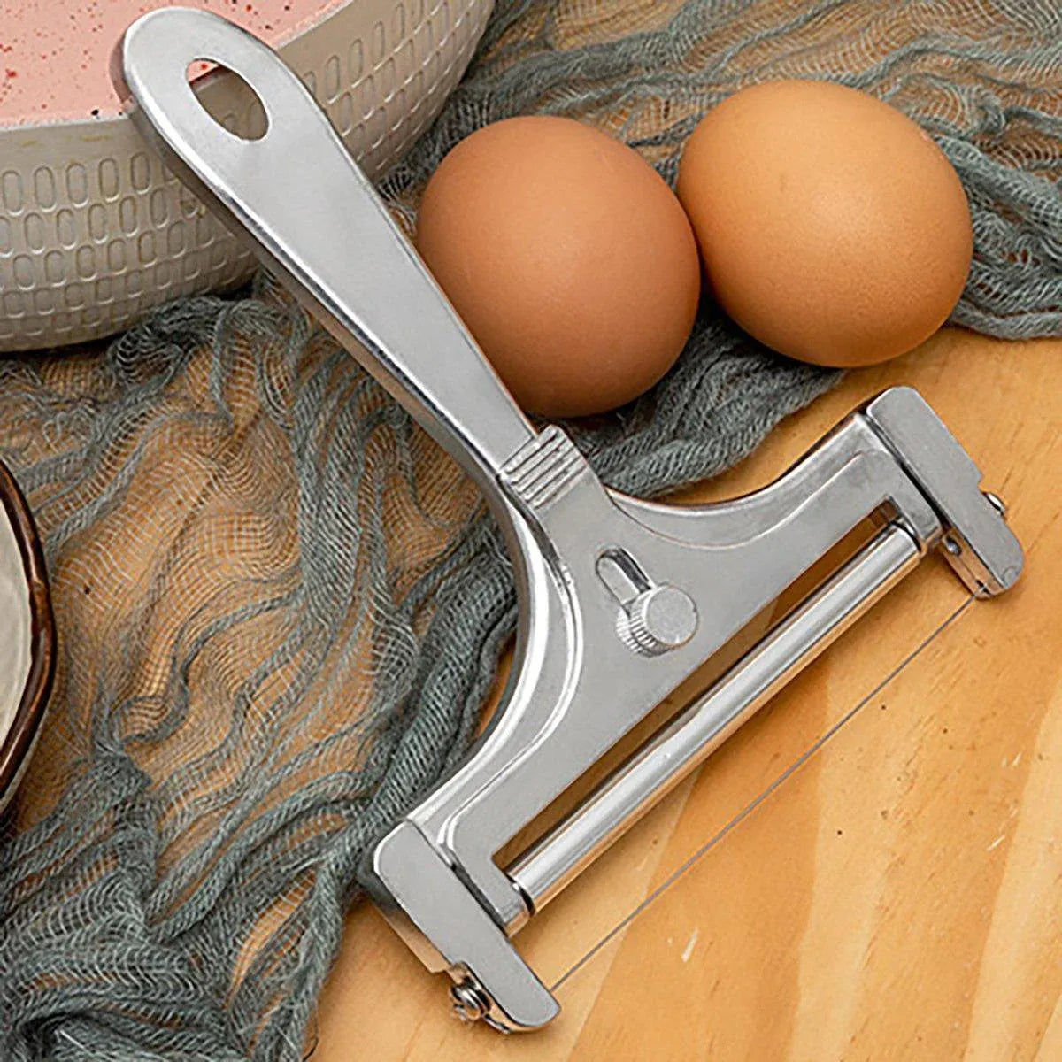 1/2 PCS Butter Cheese Grater Slicer Scraper Stainless Steel Kitchen Gadget Tool - 2PCS V528-SCRAPER-2PCS-695657