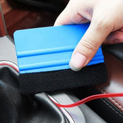 4Pcs Car Wrapping Vinyl Squeegee Scraper Tool Wrap Soft Felt Edge Sticker Tools V528-SCRAPER-4PCS-58232