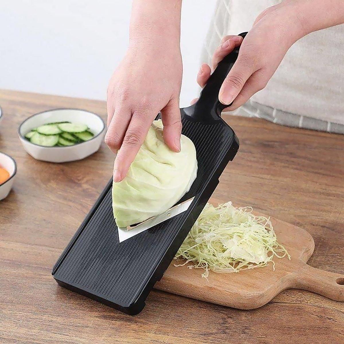Shredded Vegetable Cutter Machine for Cabbage Radish Salad Slicer Kitchen Tool V528-SCRATCH-BOARD-BLACK-516950