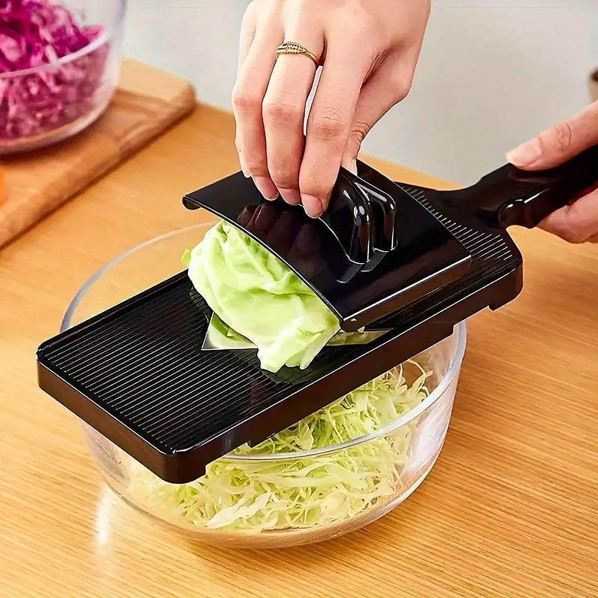 Shredded Vegetable Cutter Machine for Cabbage Radish Salad Slicer Kitchen Tool V528-SCRATCH-BOARD-BLACK-516950