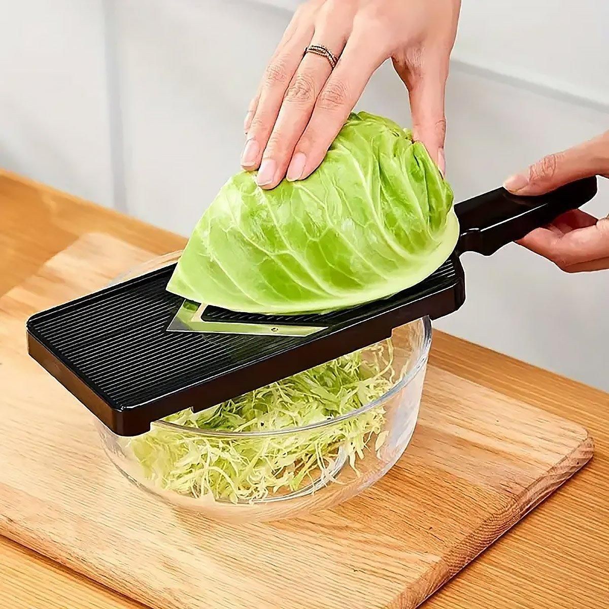 Shredded Vegetable Cutter Machine for Cabbage Radish Salad Slicer Kitchen Tool V528-SCRATCH-BOARD-BLACK-516950