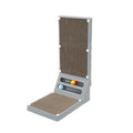 L-shaped Cat Scratching Board Vertical Claw Toy Cat Scratcher for Pet Playtime - Grey V528-SCRATCHING-BOARD-GREY-915390