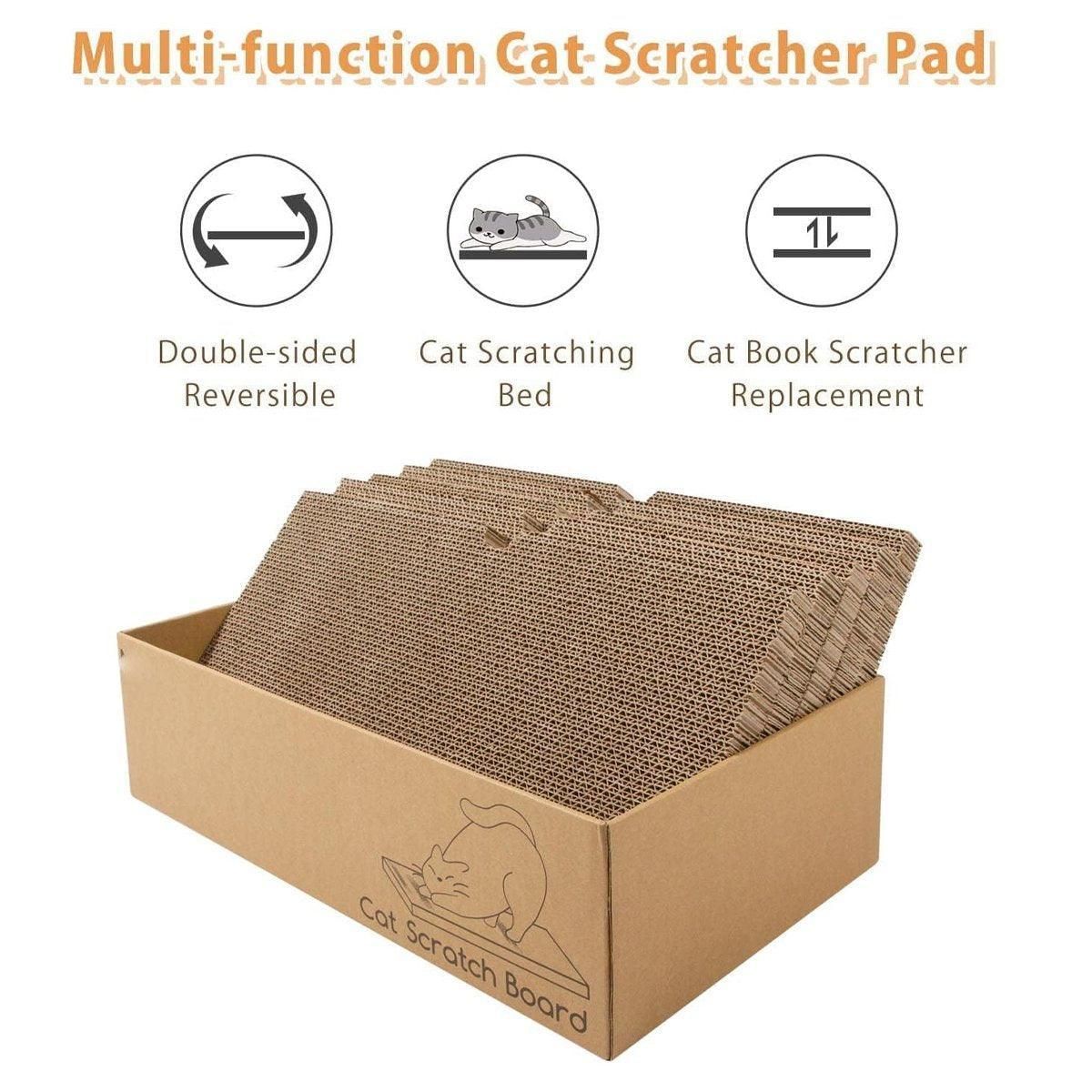 Eco-Friendly Corrugated Cardboard Cat Scratcher Cartoon Design and Play Hole V528-SCRATCHING-POST-329217