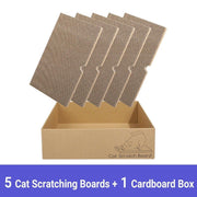Eco-Friendly Corrugated Cardboard Cat Scratcher Cartoon Design and Play Hole V528-SCRATCHING-POST-329217