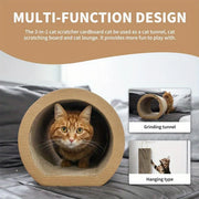 3pcs Cat Scratching Tunnel Wearable Claw Sharpening Toys for Cats Pet Play V528-SCRATCHING-POST-3PCS-851183