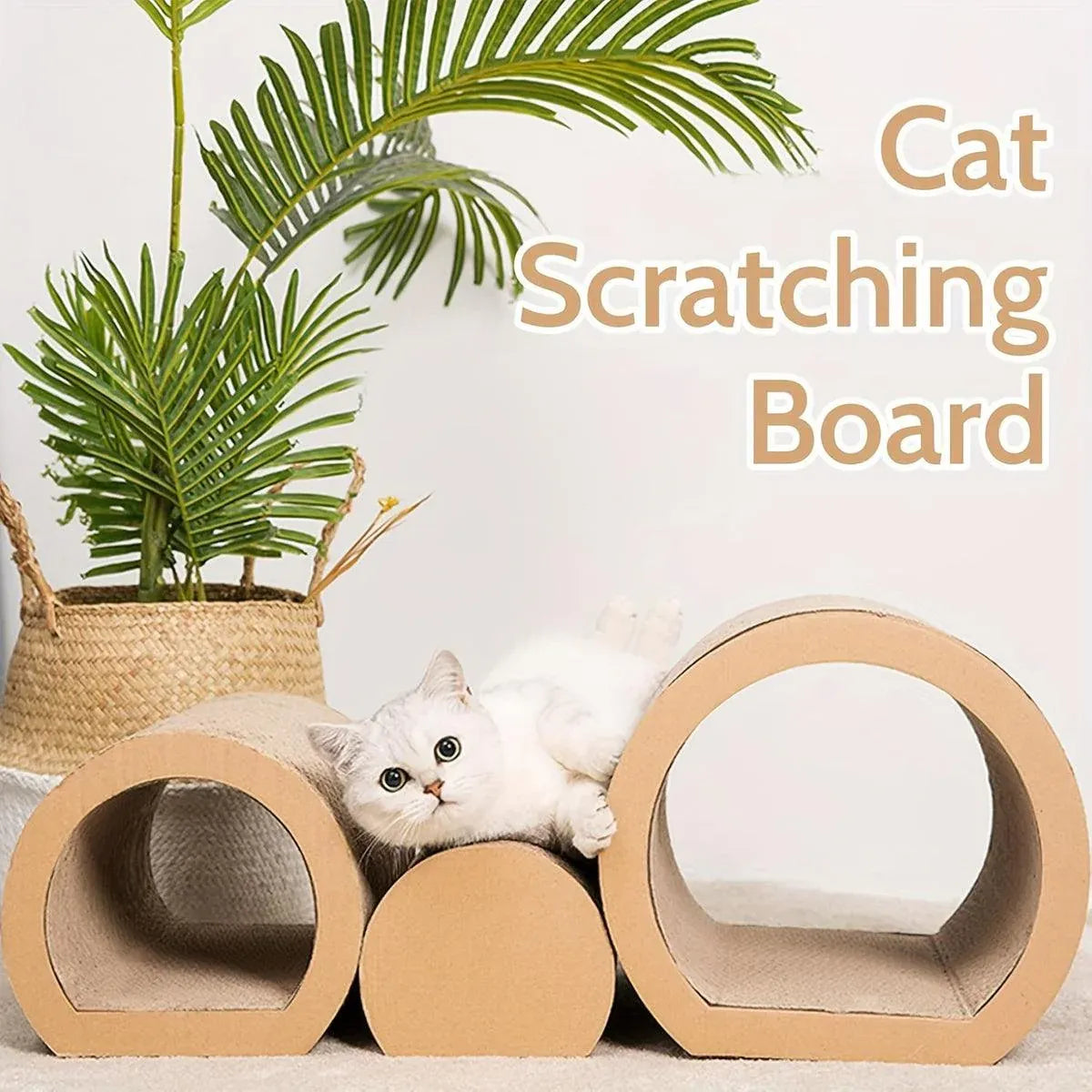 3pcs Cat Scratching Tunnel Wearable Claw Sharpening Toys for Cats Pet Play V528-SCRATCHING-POST-3PCS-851183
