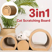 3pcs Cat Scratching Tunnel Wearable Claw Sharpening Toys for Cats Pet Play V528-SCRATCHING-POST-3PCS-851183