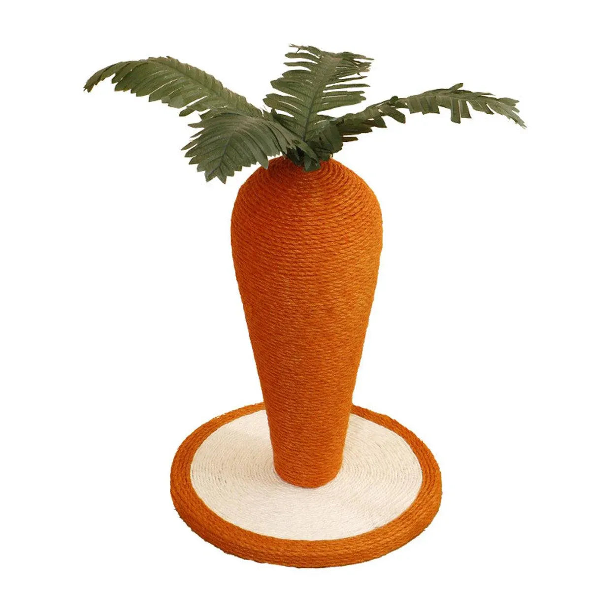 Carrot Cat Scratching Post Vertical Climbing Frame Interactive Toy for Cats V528-SCRATCHING-POST-CARROT-936507