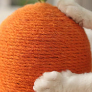 Carrot Cat Scratching Post Vertical Climbing Frame Interactive Toy for Cats V528-SCRATCHING-POST-CARROT-936507