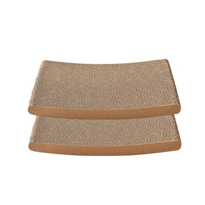 Premium Cat Scratching Board Bed Corrugated Paper Durable All Seasons Cat Toy - Rocking Chair Scratcher V528-SCRATCHING-POST-L-633676