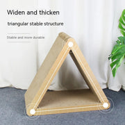 Triangular Cat Scratching Board Corrugated Paper Scratcher Pad Scraper Kitten V528-SCRATCHING-POST-S-851157