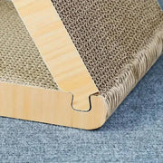 Triangular Cat Scratching Board Corrugated Paper Scratcher Pad Scraper Kitten V528-SCRATCHING-POST-S-851157
