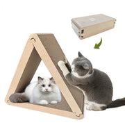 Triangular Cat Scratching Board Corrugated Paper Scratcher Pad Scraper Kitten V528-SCRATCHING-POST-S-851157