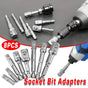 8pcs Hex Shank Socket Adapter Set 1/4 3/8 1/2 Inch Impact Driver Drill Bits V528-SCREW-ADAPTER-8PCS-826523