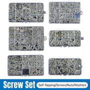 Household Self-tapping Screw Nut Gasket Box Set Multi-purpose Screw Assortment - F V528-SCREW-SET-F-182450