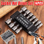 14PCS Hexagonal Handle Electric Screwdriver Set with Bits Drill Power Tool Kit V528-SCREWDRIVER-FITTING-14PCS-565206