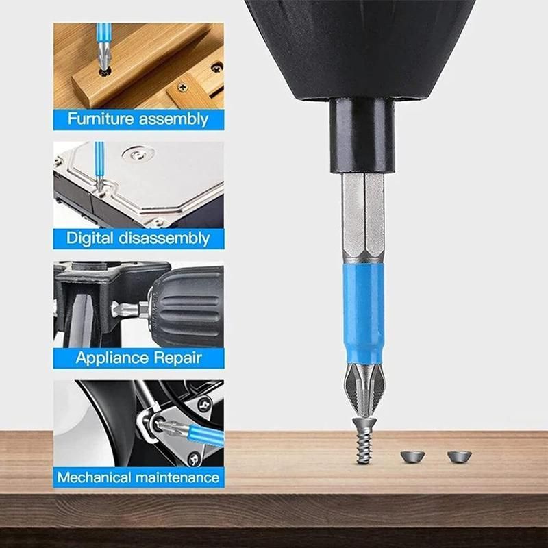 10PCS Anti Slip Electric Hex Shank 50mm PH2 Cross Head Screwdriver Bits Set V528-SCREWDRIVERBIT-10PCS-580712