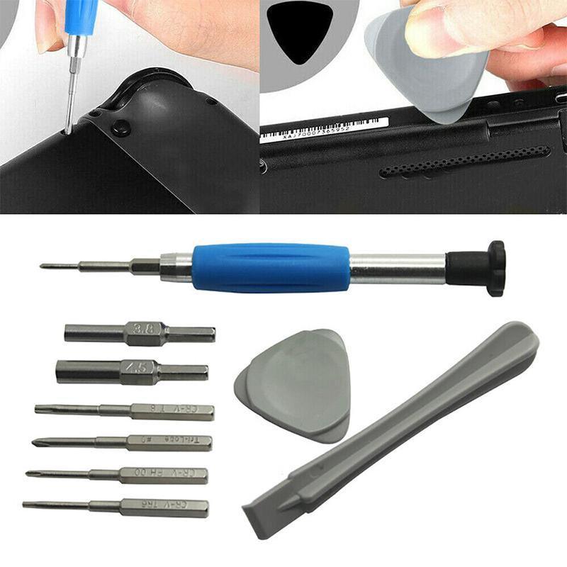 Screwdriver Set Repair Tool Kit For Nintendo Switch NES N64 Joy-con Wii Triwing V528-SCREWDRIVERSET-10PCS-867999