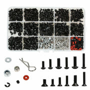 500PCS/Set RC Screws Box Repair Tool Kit for 1/10 HSP RC Car DIY Accessories V528-SCREWSBOX-500PCS-349637