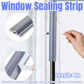 Door Window Sealing Strip Gap Air Leakage Prevention Warmth Insulation Strip V528-SEALING-GREY-8M-143235