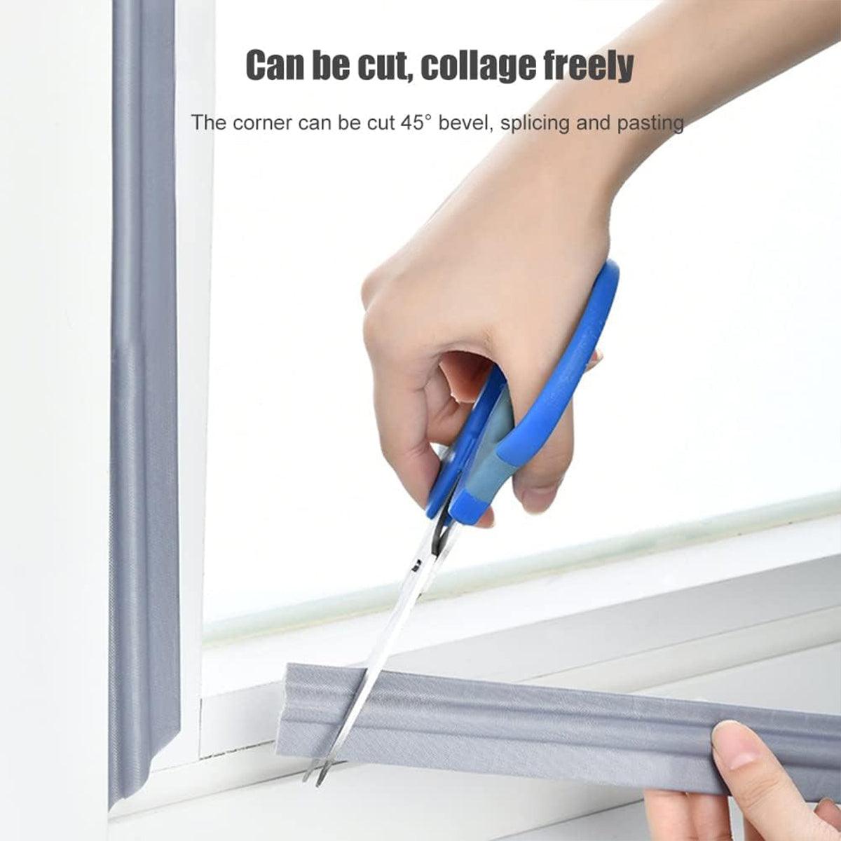 Door Window Sealing Strip Gap Air Leakage Prevention Warmth Insulation Strip V528-SEALING-GREY-8M-143235