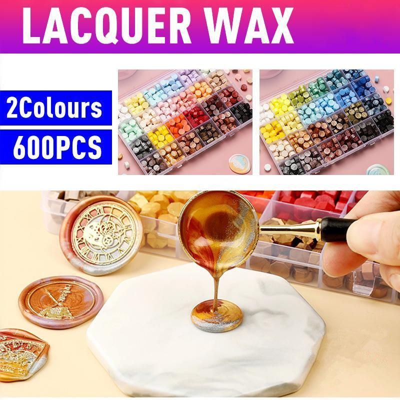 600 X Colour Sealing Wax Mix Metallic Stick Beads Stamp Seal Candle Envelope VIC - Macaron Color V528-SEALINGWA-MACARON-455950