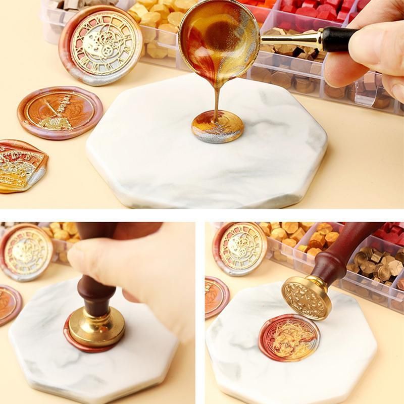 600 X Colour Sealing Wax Mix Metallic Stick Beads Stamp Seal Candle Envelope VIC - Macaron Color V528-SEALINGWA-MACARON-455950
