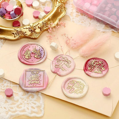 600 X Colour Sealing Wax Mix Metallic Stick Beads Stamp Seal Candle Envelope VIC - Macaron Color V528-SEALINGWA-MACARON-455950