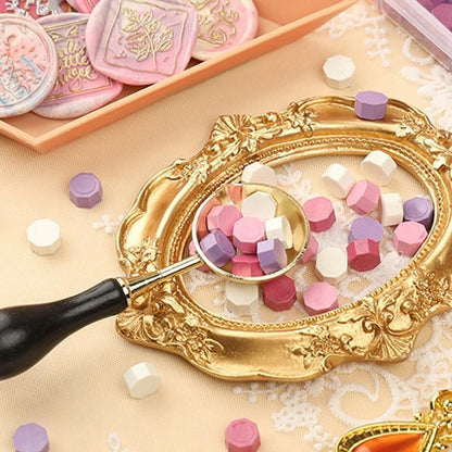 600 X Colour Sealing Wax Mix Metallic Stick Beads Stamp Seal Candle Envelope VIC - Macaron Color V528-SEALINGWA-MACARON-455950