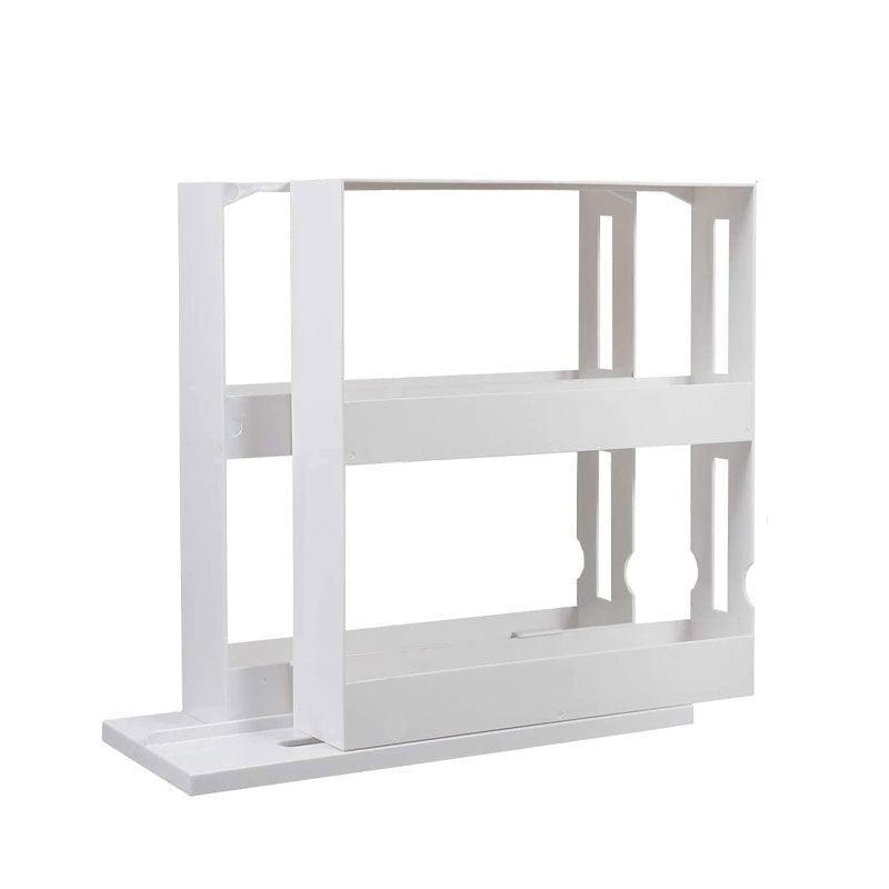 Slide Cabinet Organiser Rack Storage Pantry Kitchen Shelf Spice Jars Can Holder V528-SEASONINGSTORAGEBO-656353