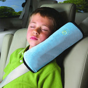 1/2x Soft Plush Car Shoulder Pad and Cushion Pillow for Travel Comfort - Beige V528-SEATBELTPILLOW-BEIGE-859705