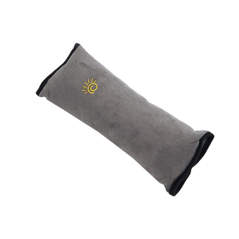 1/2x Soft Plush Car Shoulder Pad and Cushion Pillow for Travel Comfort - Beige V528-SEATBELTPILLOW-BEIGE-859705