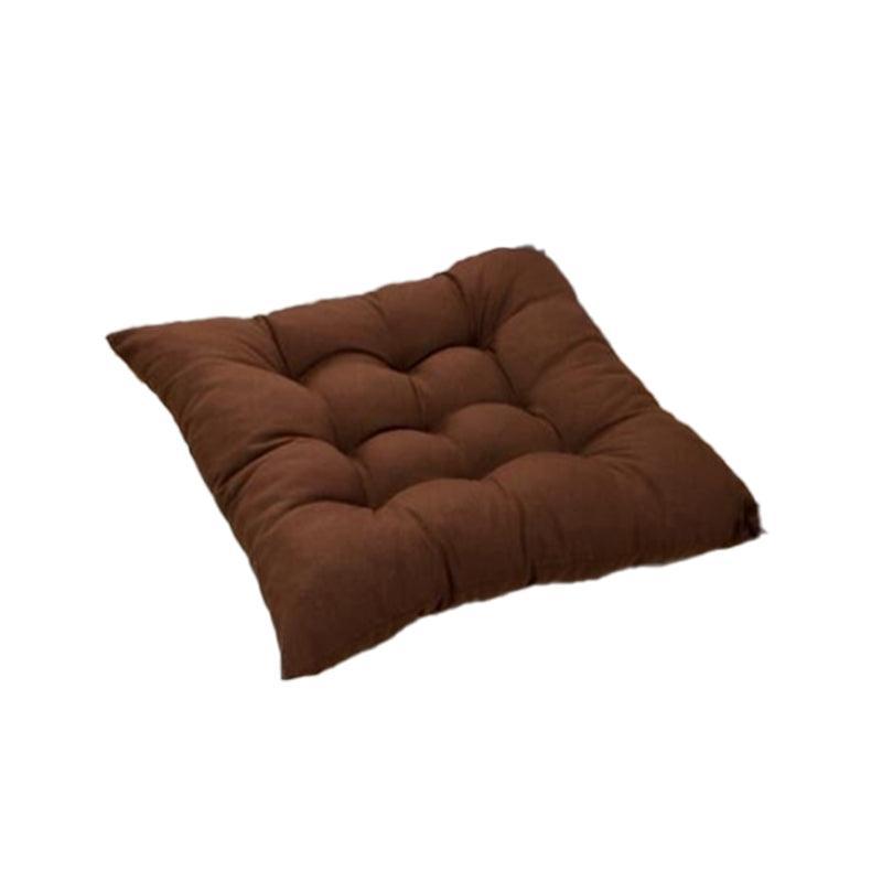 Soft Chair Cushion Pad for Indoor Outdoor Seating Square Seat Cover 35x35cm - Blue V528-SEATCUSHIONS-BLUE-327289