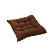 Soft Chair Cushion Pad for Indoor Outdoor Seating Square Seat Cover 35x35cm - Coffee V528-SEATCUSHIONS-COFFEE-632320